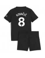 Manchester City Mateo Kovacic #8 Bortedraktsett Barn 2025-26 Korte ermer (+ bukser)